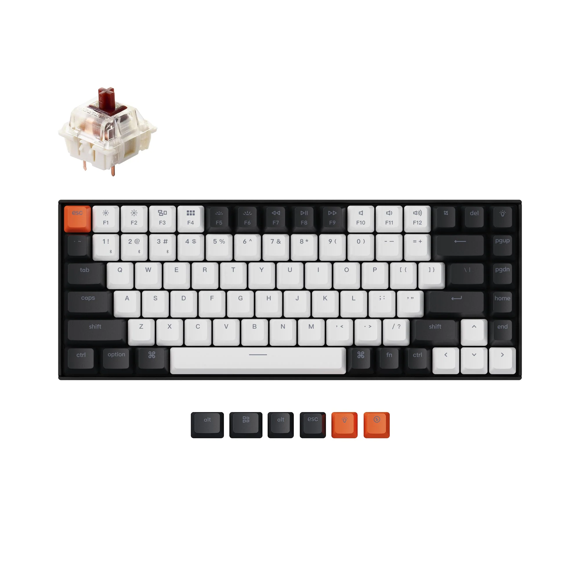 Keychron K2 (Hot-swappable) Wireless Mechanical Keyboard (Version 2) - Image 3