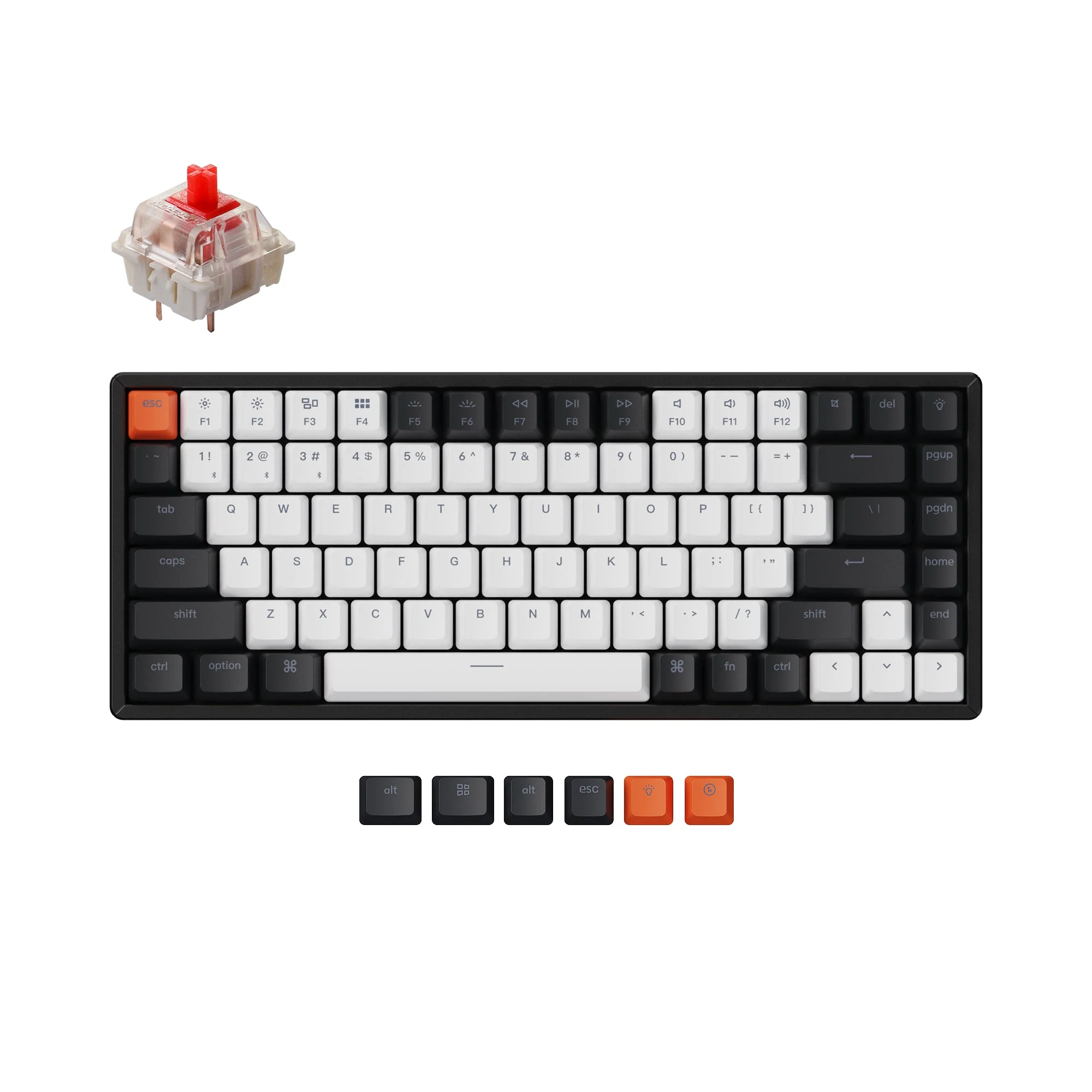 Keychron K2 (Hot-swappable) Wireless Mechanical Keyboard (Version 2) - Image 4