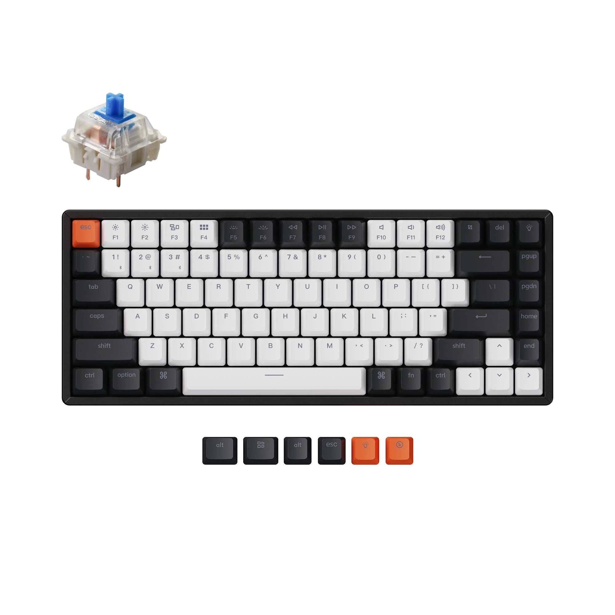 Keychron K2 (Hot-swappable) Wireless Mechanical Keyboard (Version 2) - Image 5