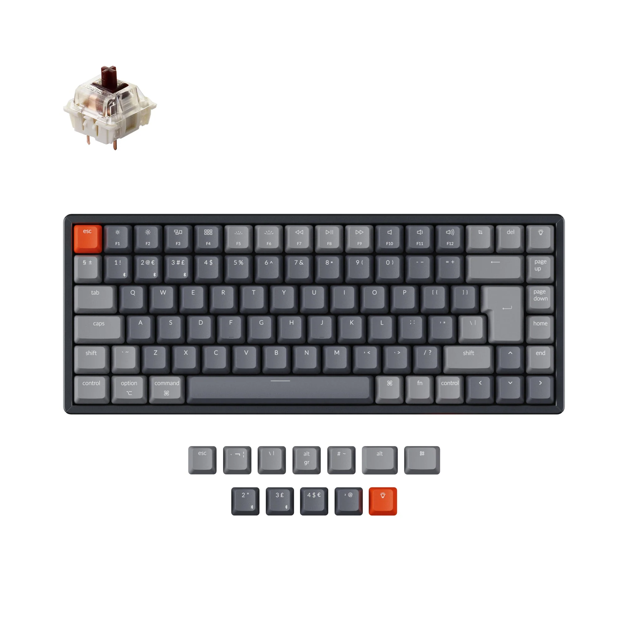 Keychron K2 Wireless Mechanical Keyboard (UK ISO Layout) - Version 2 - Image 9