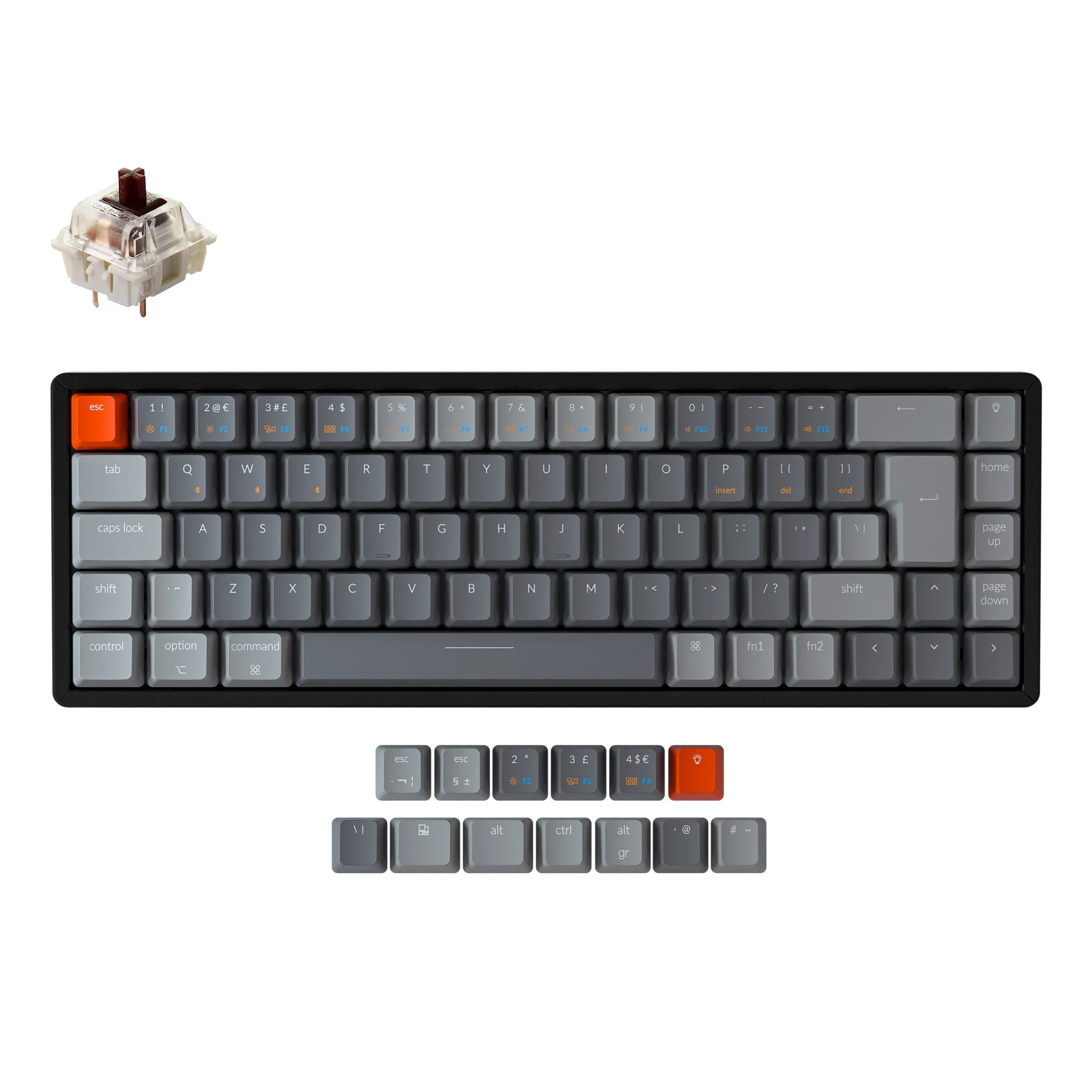 Keychron K6 Wireless Mechanical Keyboard (UK ISO Layout) - Image 6